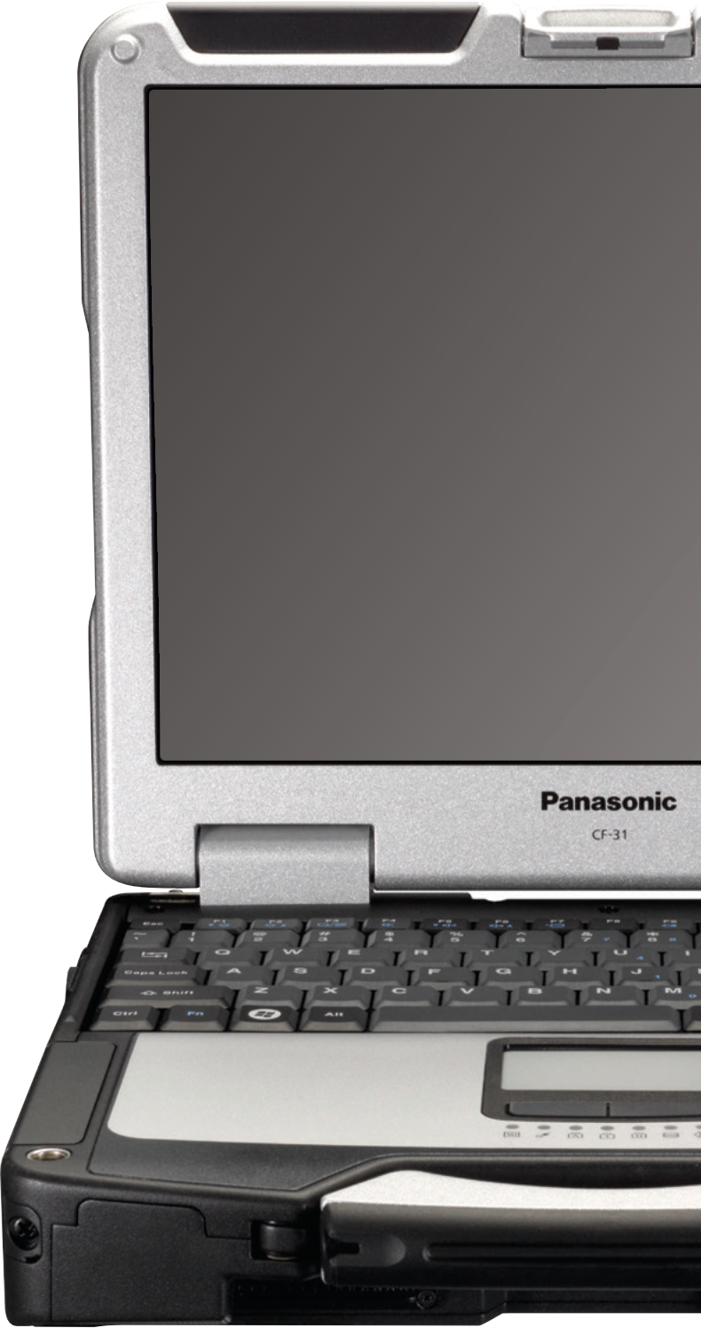 Panasonic CF-31 Toughbook on a service cart